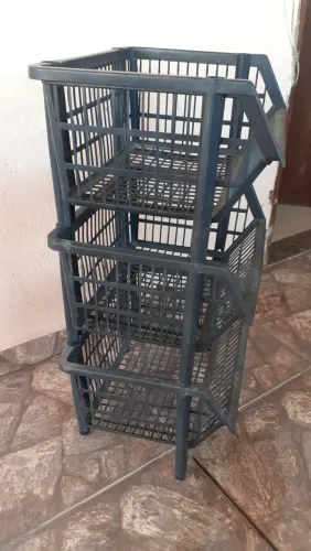 caixa organizadora empilhavel