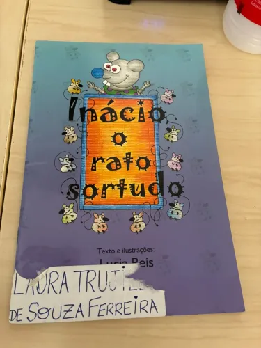 Livro de leitura Inácio o rato sortudo