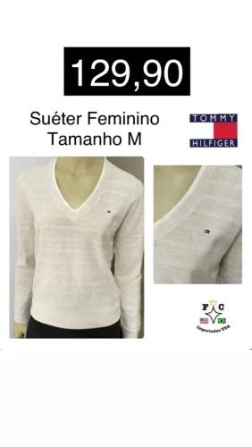 Suéter Feminino Tommy Hilfiger Tamanho M