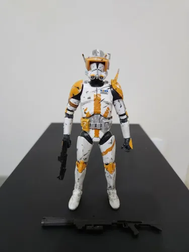 Action Figure Commander Cody Star Wars Black Series Original Pintura Custom