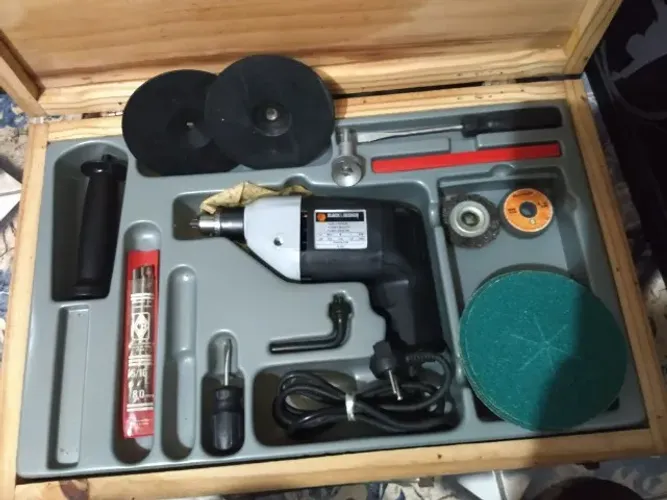 Furadeira de Impacto 3/8 Black & Decker Linha Hobby - Ver Descrição