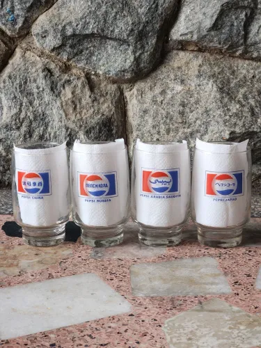 Coleção completa "países" da pepsi, lançada nos anos 80