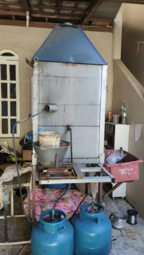 Fábrica de chumbadas para pesca