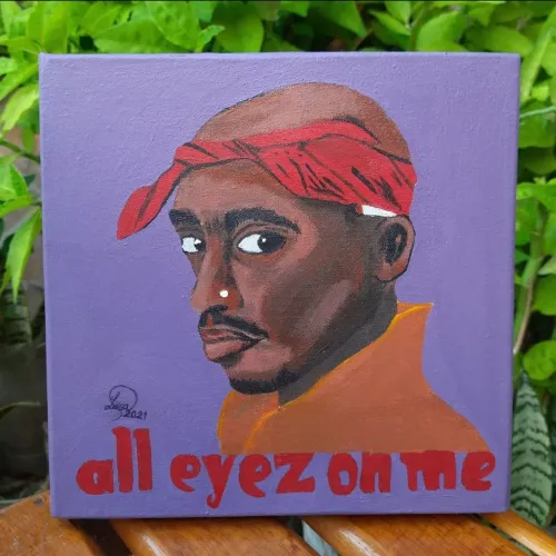 TELA QUADRO 2PAC SHAKUR