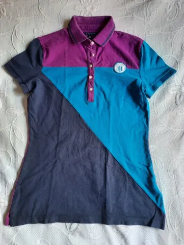Camiseta Polo Tommy Hilfiger Tricolor