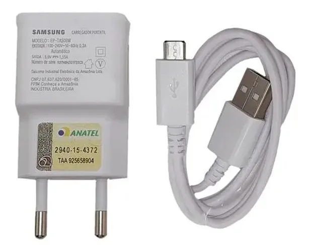 Carregador Samsung original