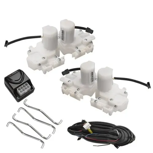 KIT TRAVA ELETRICA 4P GOL PARATI G4 08>14 FOX >09 FECHADURA VALEO