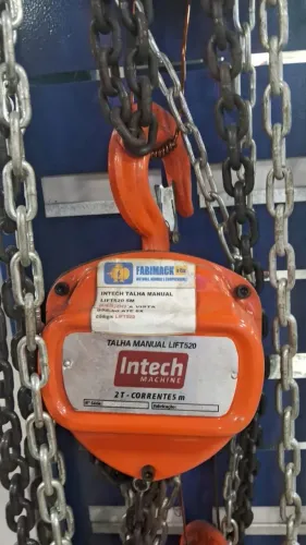 TALHA MANUAL 2T CORRENTE DE 5M INTECH