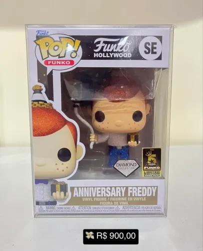 Freddy Funko Anniversary 5 Years Funko Hollywood Edição Limitada 3000 peças
