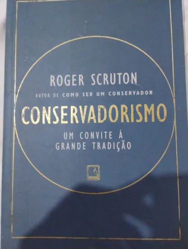 Livro conservadorismo de Roger Scruton 