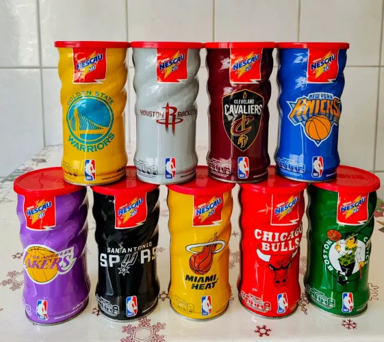 Latas Nescau NBA 