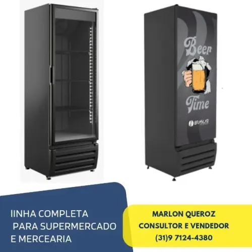 Cervejeira Braslar 500 Litros Porta Cega / De Vidro Nova