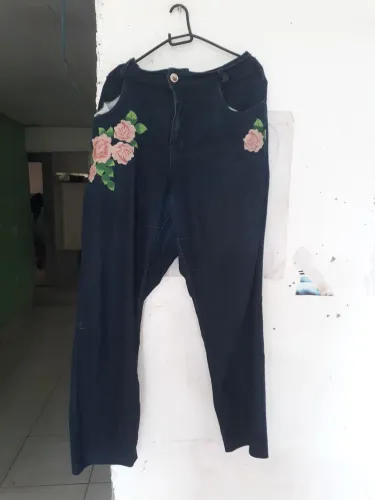 Calças jeans femininas tam 46