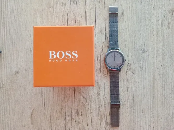 Relógio - Hugo Boss - Slim - Cinza
