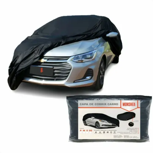 Capa de proteção automotiva Carro Impermeável courino forrada tamanho P M G