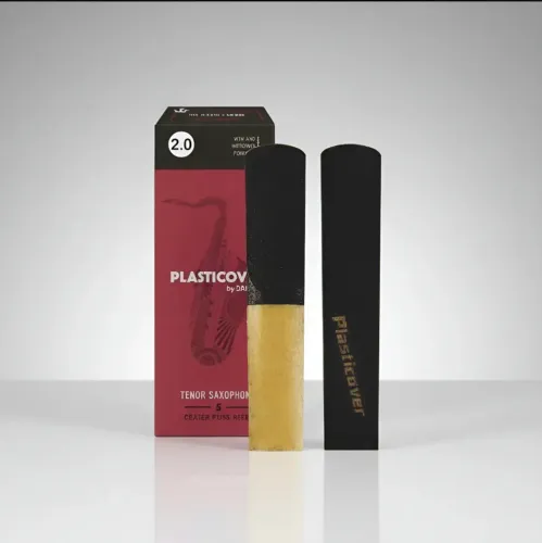 Palheta Plasticover nº 2 e 2,5 para Saxofone Tenor