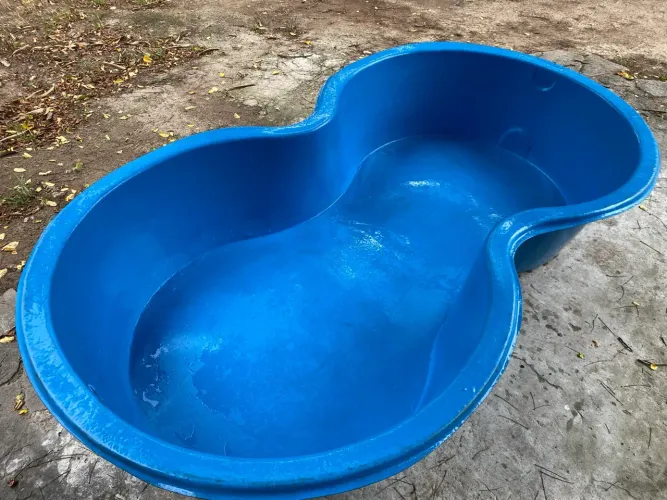 Piscina de fibra 1000 L