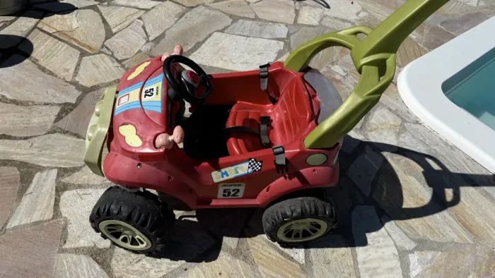 Carrinho Smart Passeio e Pedal vermelho - Brinquedos Bandeirante