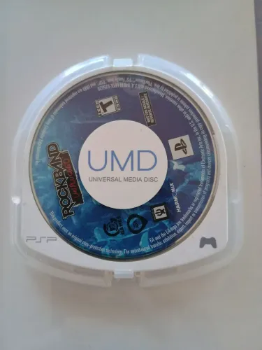 Rock Band PSP somente o jogo sem caixa