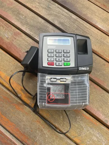 Relógio de Ponto Dimep Miniprint BM Biométrico (Temos 2 Unidades)