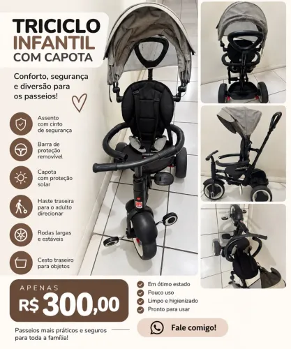 Triciclo infantil