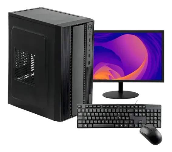 PC Computador Completo Intel i3 + Monitor 19" + SSD Rápido