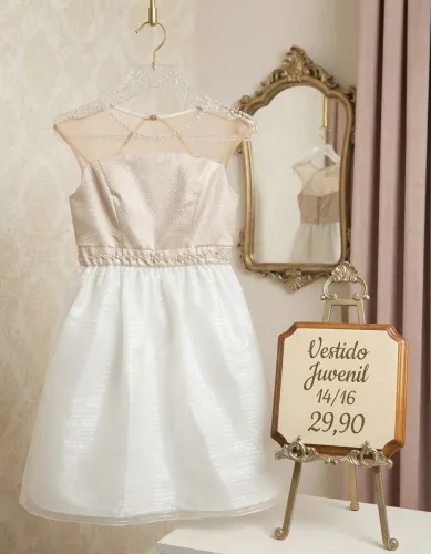 Vestido juvenil chik tamanho 14/16