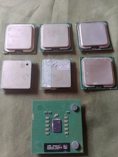Kit processadores antigos Core 2, Celeron, Pentium