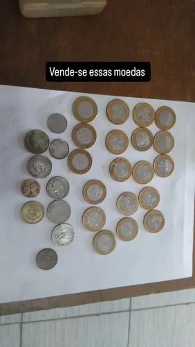 Vende-se essas moedas