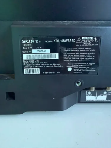 TV Sony Bravia 48? Smart TV Full HD - KDL-48W655D