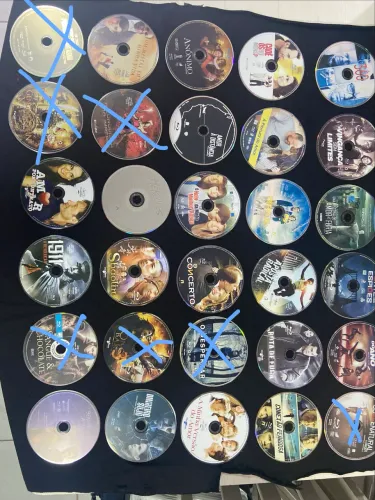 Dvds bluray originais só o cd