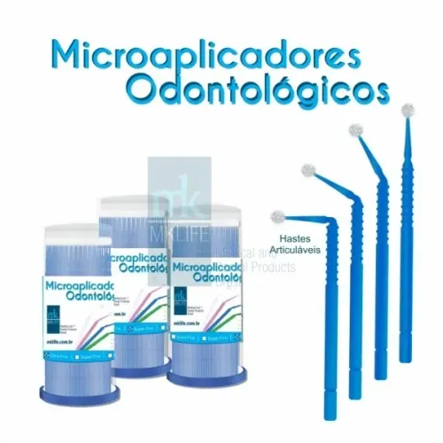 Microaplicadores Odontológicos c/100 un.