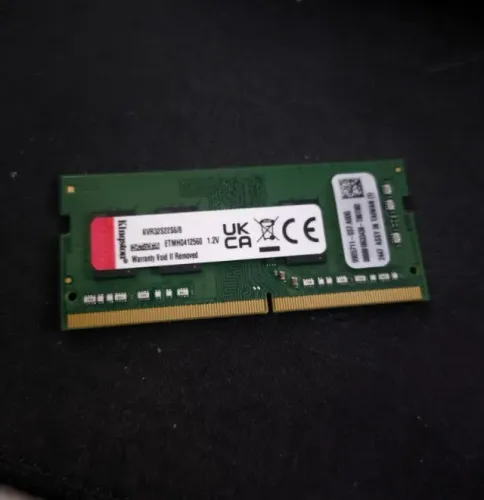 Memória Ram 8GB Kingston DDR4 3200mhz Notebook
