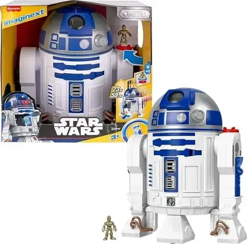 Robô Eletrônico R2d2 Imaginext Star Wars Mattel Droid Astromecânico Brinquedo Eletrônico