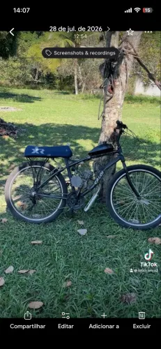 Bike motorizada 80cc quadro de alumínio