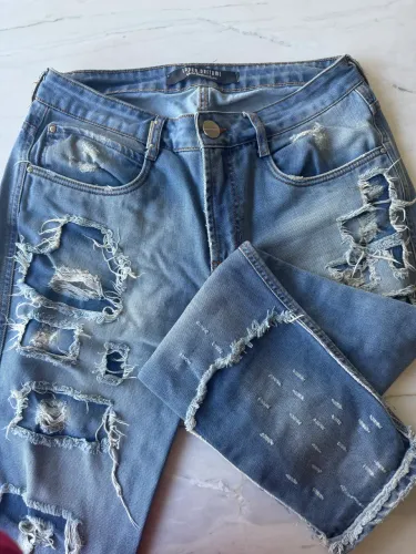 Calça Jeans - Lança Perfume -TAM 38