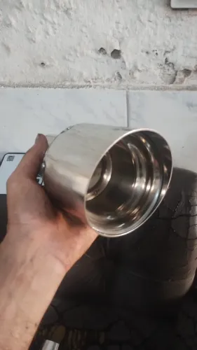PAR DE PONTEIRA INOX 3.5 POLEGAS