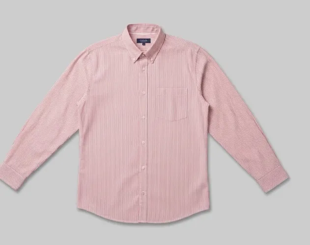Camisa social 100% algodão