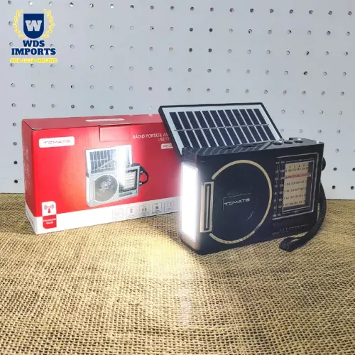 Radio Solar Portátil Am/fm/sm Usb Tf Player - Tomate MTJ 2010
