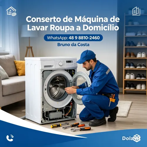 Conserto de maquina a domicílio 