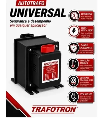 Alto Transformador 5000VA 110v/220v - 220/110v