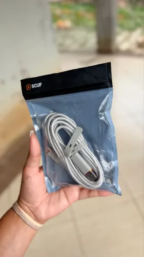Original SCUF / USB-C 2m / Importado / Raro no Brasil / Pronta entrega?