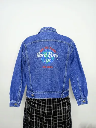 Jaqueta Jeans Hard Rock Infantil 10 Anos
