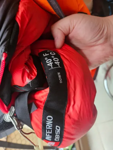 Saco de Dormir The North Face Inferno 0°F / -18°C - 850 Fill Down