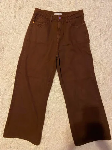 Wide leg marrom