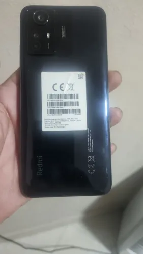 Celular redmi 12S 256 GB semi novo com nota  caixa película capinha carregador 750  reais 