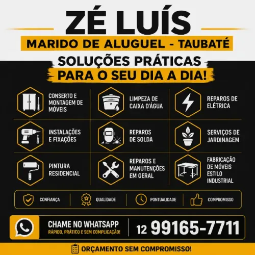 Marido de aluguel - faz tudo - Taubaté