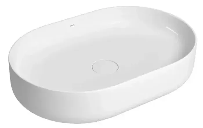Cuba De Apoio Oval 60cm Deca L.14060.17 Branco Brilhante