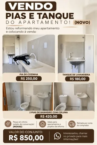 PIAS BANHEIRO / COZINHA