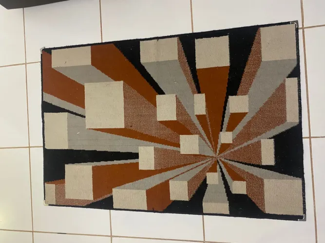 Tapete estampa geométrica
